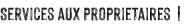 Services aux propriétaires